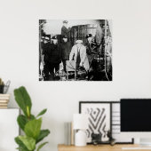 BREWERY RAID - PROHIBITION - DETROIT  c. 1925 ポスター (ホームオフィス)