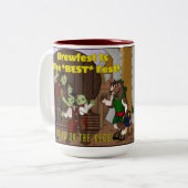 Brewfestが最も最高の人気: ツートーンマグカップ (正面左)