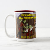 Brewfestが最も最高の人気: ツートーンマグカップ (左)