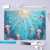 Brewfiful Moments：コーヒーインスパイアティッシュペーパー: 薄葉紙 (クラフト)