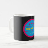 Brewfiry、Liquid金ゴールド、クラシックMug、11oz コーヒーマグカップ (正面左)