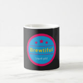Brewfiry、Liquid金ゴールド、クラシックMug、11oz コーヒーマグカップ (中央)