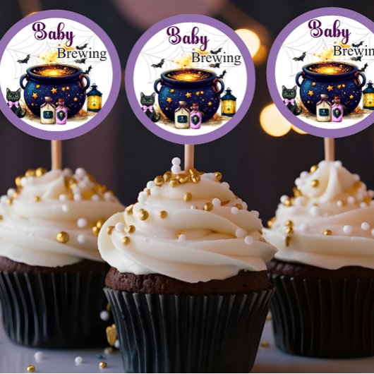 Brewing A Baby ラウンドシール