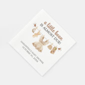 Brewing Coffee Baby Shower スタンダードランチョンナプキン (角)