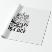 Brewing Miracles Since 164 BCE Hanukkah Jewish  ラッピングペーパー (アンロールド)
