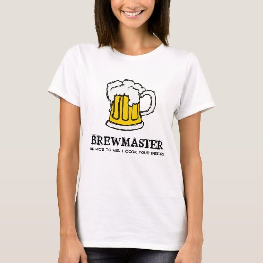 Brewmasterに素晴らしいがあって下さい! Tシャツ (正面)