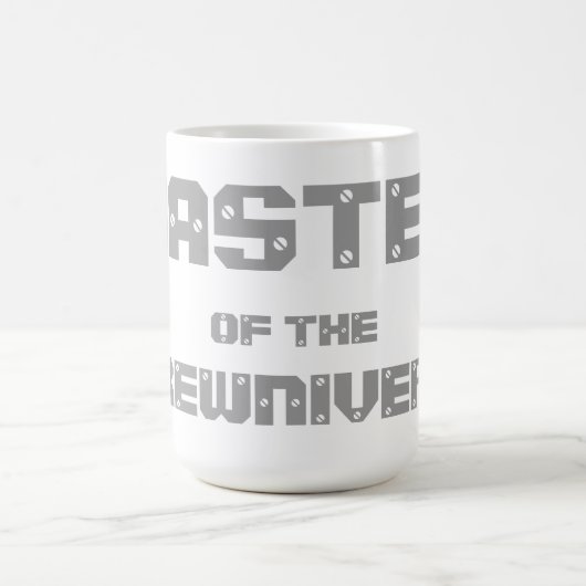 " Brewniverseのマスター"のマグ コーヒーマグカップ (中央)