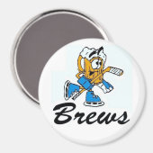brewsロゴ マグネット (正面/裏面)