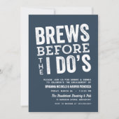 Brews before I Do's brewery婚約パーティブルー 招待状 (正面)