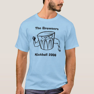 Brewsers Kickballのチーム Tシャツ