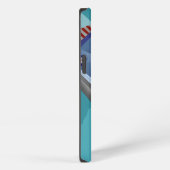 BrewsterのバッファローのiPadの場合 iPhoneケース (右側面)