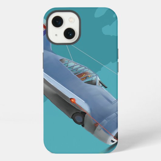 BrewsterのバッファローのiPadの場合 iPhoneケース (裏面)