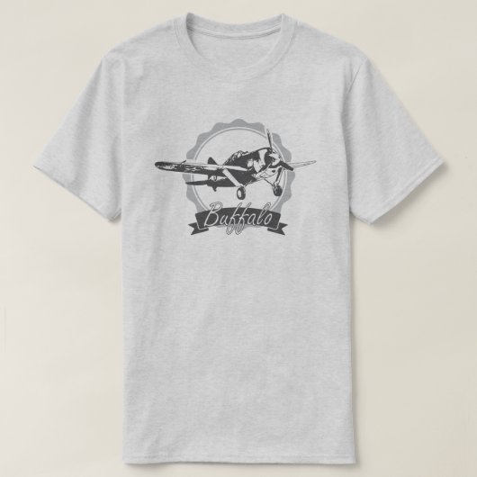 Brewster Buffalo t-shirt Tシャツ (デザイン正面)