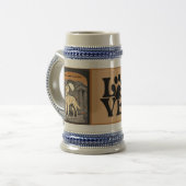 Brewtiful Golden Retriever Beer Stein   ビールジョッキ (正面左)