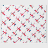 BREXITの英国国旗 ラッピングペーパー (フラット)