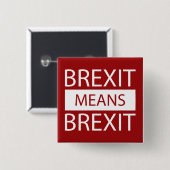 BrexitはBrexitを意味する 缶バッジ (正面&裏面)