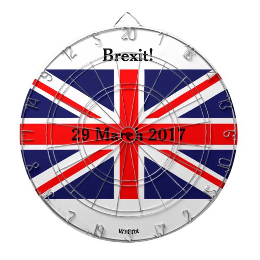 Brexitイギリス ダーツボード (正面)