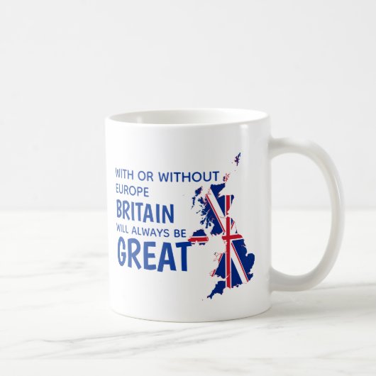 BREXIT素晴らしイギリス欧州国民投票 コーヒーマグカップ (右)