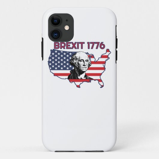 Brexit 1776年7月4日の独立記念日 Case-Mate iPhoneケース (裏面)