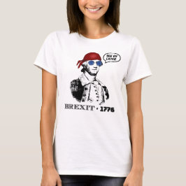 Brexit 1776 George Washington Cool Sunglasses Tシャツ