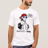 Brexit 1776 George Washington Cool Sunglasses Tシャツ (正面)