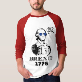 Brexit 1776 George Washington Cool Sunglasses Tシャツ