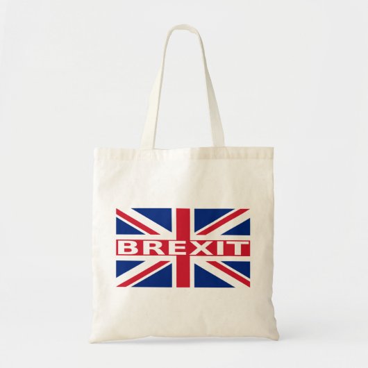 Brexit British Flag トートバッグ (正面)