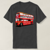 Brexit Bus on Tour Tシャツ (デザイン正面)