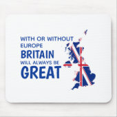 BREXIT GREAT BRITAIN EUROPE マウスパッド (正面)