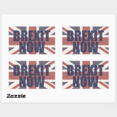Brexit Nowスタンプ 長方形シール (シート)