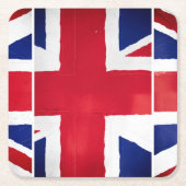Brexit UK スクエアペーパーコースター (正面)