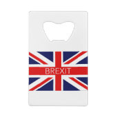 BREXIT UNION JACK – イメ高品質ージ クレジットカード栓抜き (裏面)