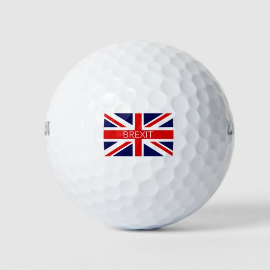 BREXIT UNION JACK – イメ高品質ージ ゴルフボール (正面)