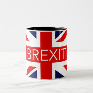 BREXIT UNION JACK – イメ高品質ージ ツートーンマグカップ