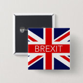 BREXIT UNION JACK – イメ高品質ージ 缶バッジ (正面&裏面)