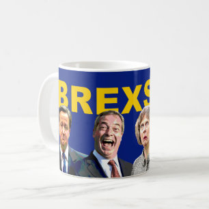 BREXSHIT、アンチUK Brexitの住民投票: コーヒーマグカップ