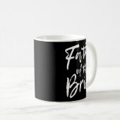 Briの家族の父親のためのマッチングブライダルパーティ コーヒーマグカップ (正面右)