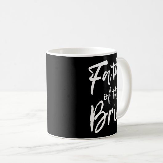 Briの家族の父親のためのマッチングブライダルパーティ コーヒーマグカップ (正面右)