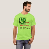Bri人の仕事のワイシャツ Tシャツ (正面フル)