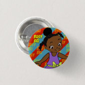 Bri忙しい小さいボタン 缶バッジ (正面&裏面)