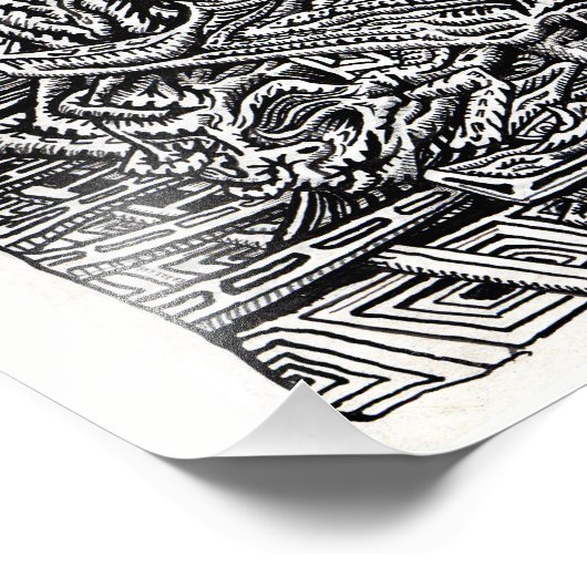 Brian Bensonにより孤立 フォトプリント (角)