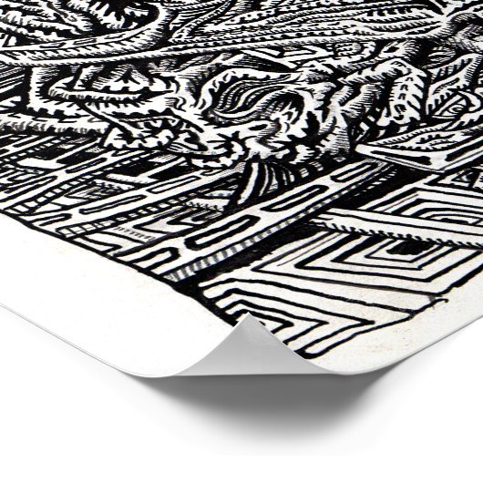 Brian Bensonにより孤立 ポスター (角)