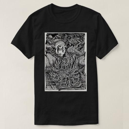 Brian Bensonにより孤立 Tシャツ (デザイン正面)