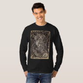 Brian Bensonによるディフラクション(洞窟の住人) Tシャツ (正面フル)