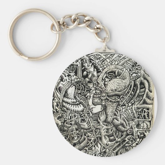 Brian Bensonによる一方的な競合 キーホルダー (正面)