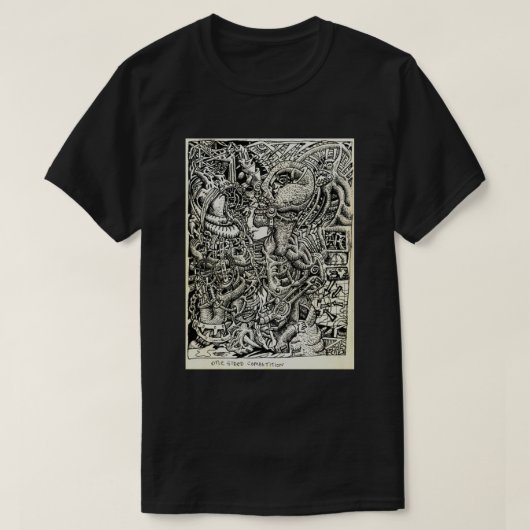 Brian Bensonによる一方的な競合 Tシャツ (デザイン正面)