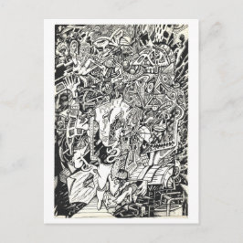 Brian Bensonはがき著「こんにちは！」 ポストカード