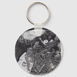 Brian benson氏による上位と下位 キーホルダー