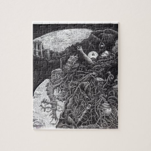 Brian Benson氏による上位と下位 ジグソーパズル (縦)