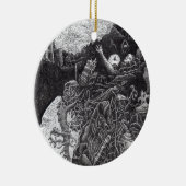 Brian Benson氏による上位と下位 セラミックオーナメント (右)